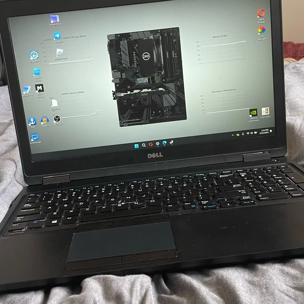 Sell latitude 5580 core i7 with GeForce processor